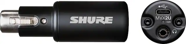 SHURE MVX2U +48V