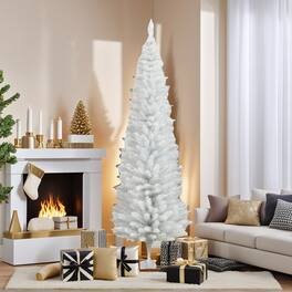 Resenkos - 6 foot Christmas tree with bracket - White