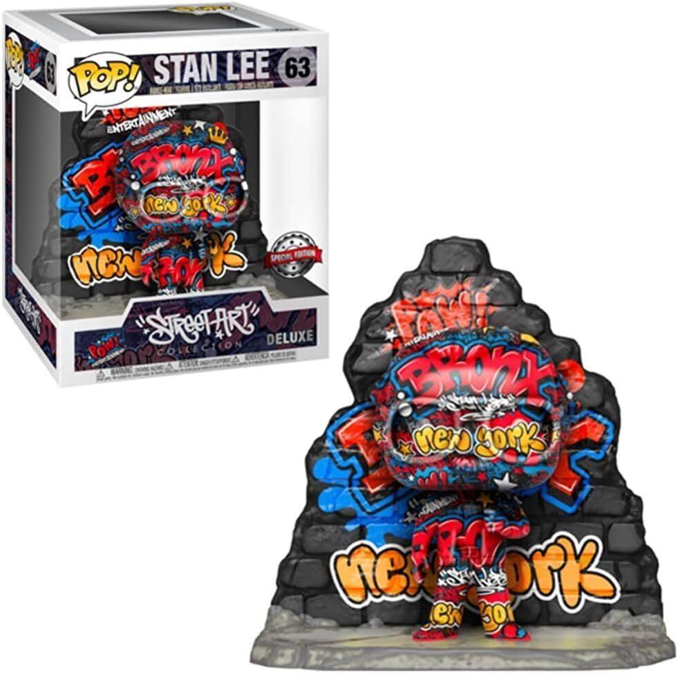 Funko - POP 63 Graffiti Deco: Stan Lee (Special Edition)