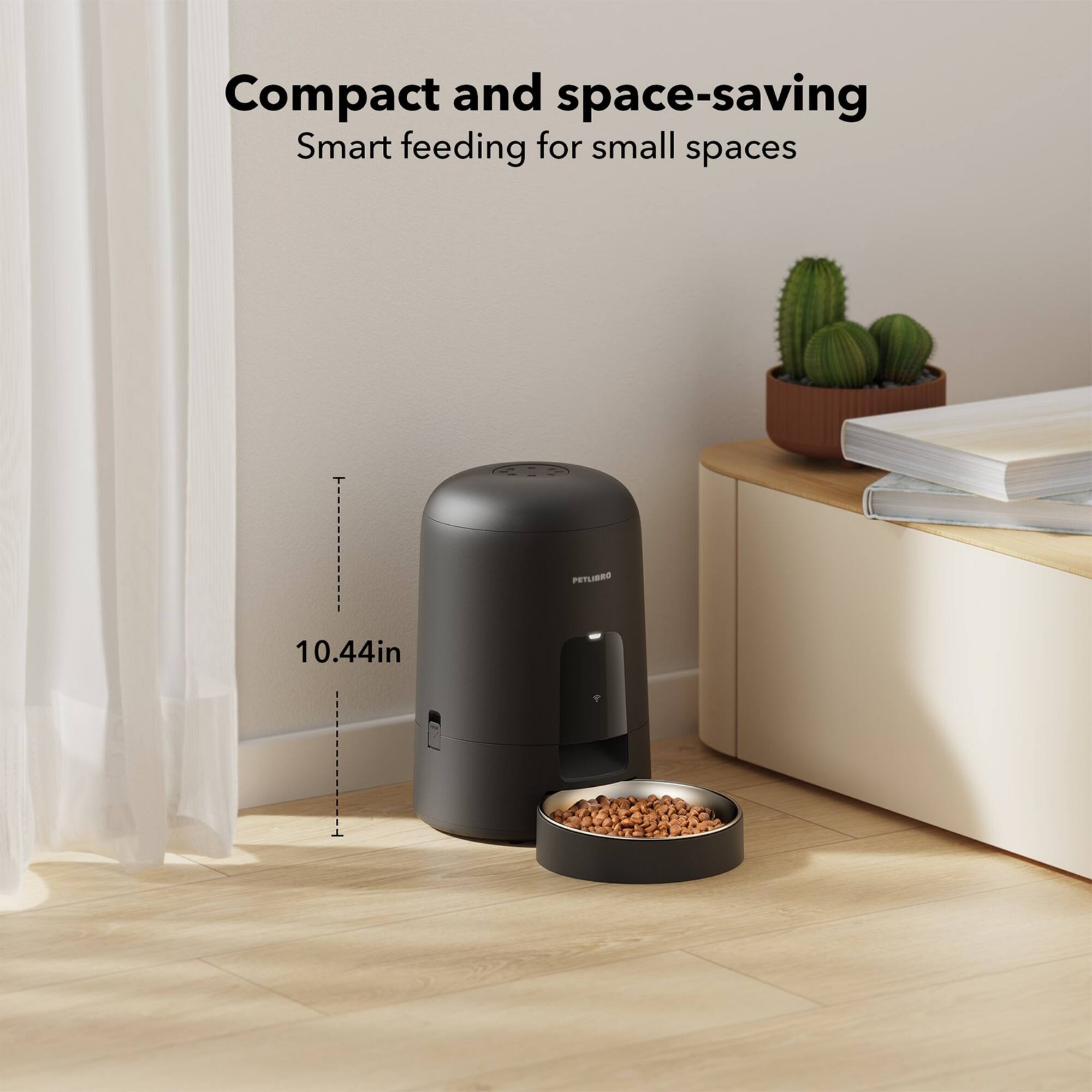Compact and space-saving Smart feeding for small spaces.