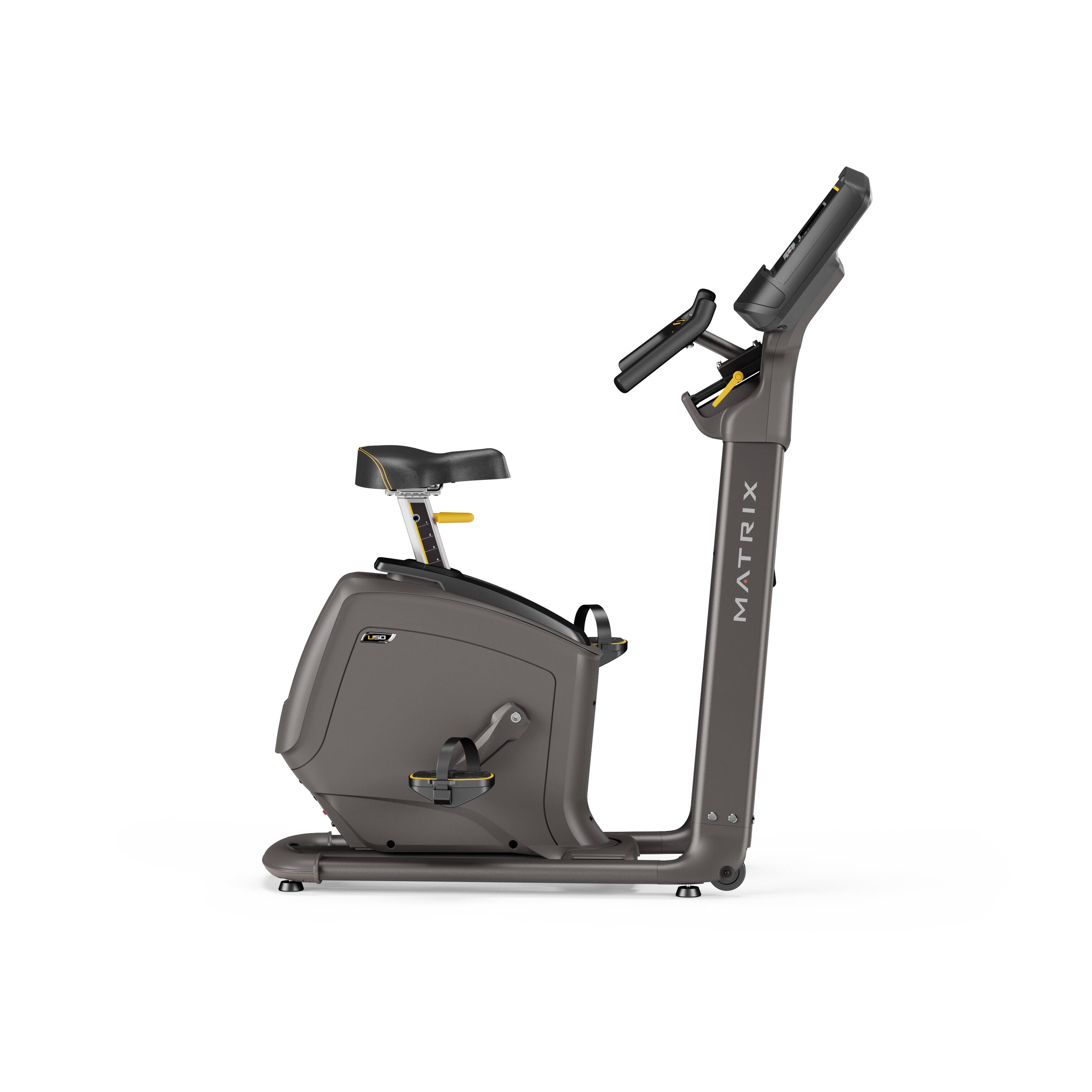 Alt View 13. Matrix - U50 Upright Bike with XR console - Black.