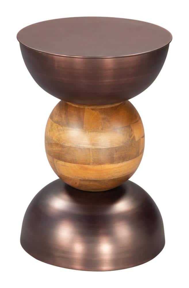 Hivvago - Tripoli Side Table - Bronze