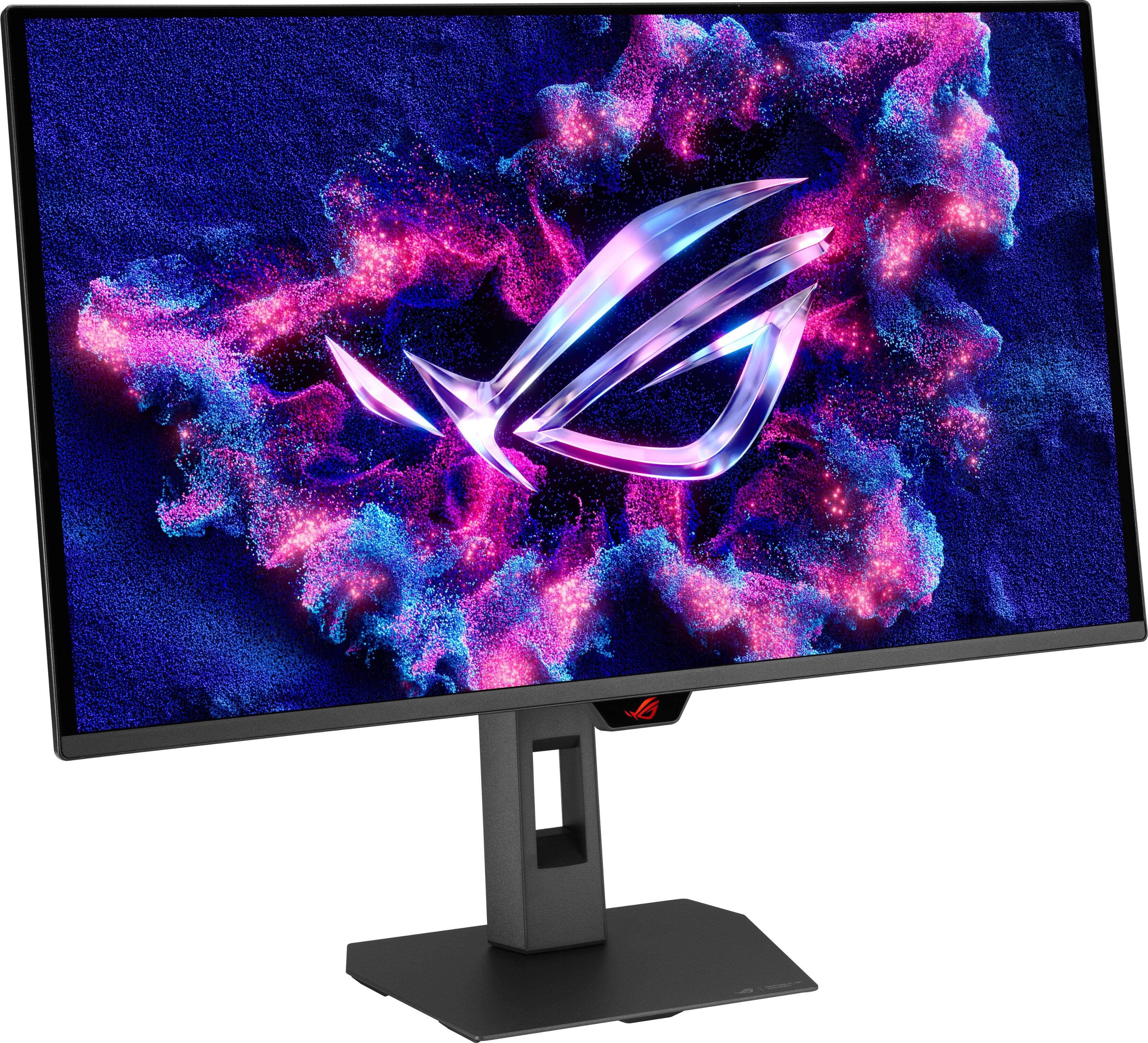Alt View 6. ASUS - ROG Strix 27" 4K OLED 240Hz 0.03ms Gaming Monitor with FreeSync Premium Pro and HDR (DisplayPort, HDMI) - Black.