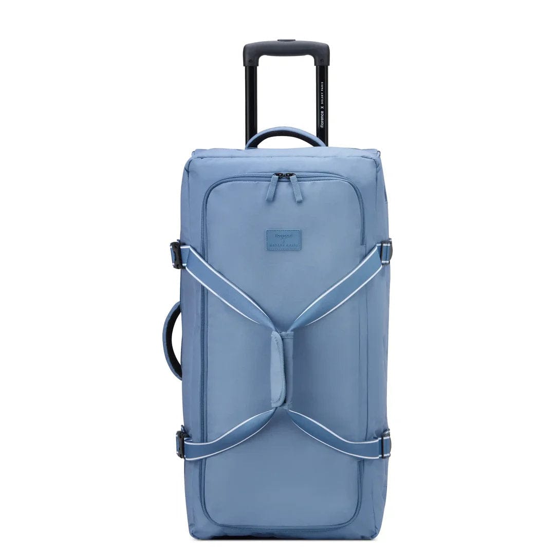 Delsey - Florence by Mills On A Roll 28arge Rolling Duffel Bag - Zinc Blue
