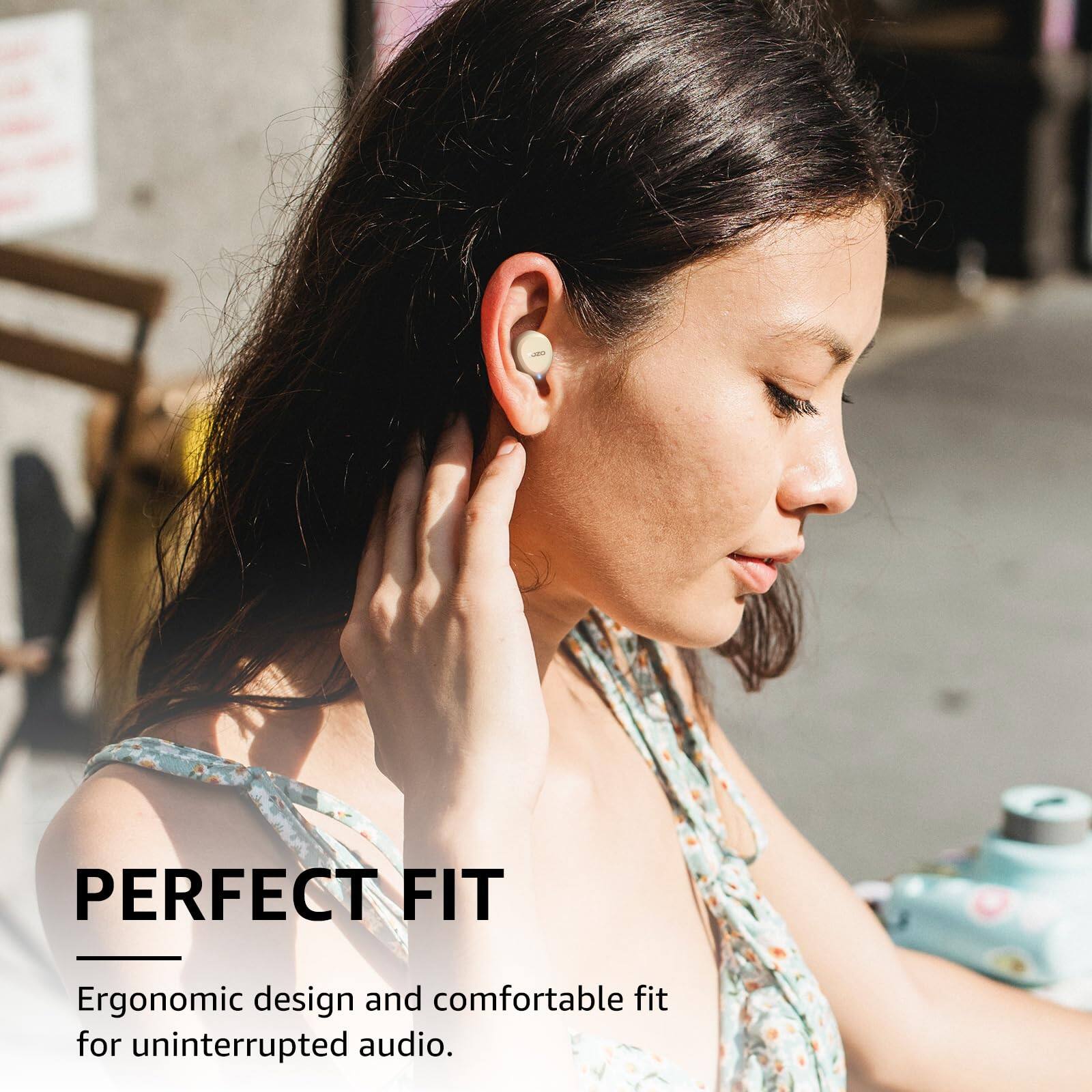 PERFECT FIT
Ergonomic design and comfortable fit for uninterrupted audio.