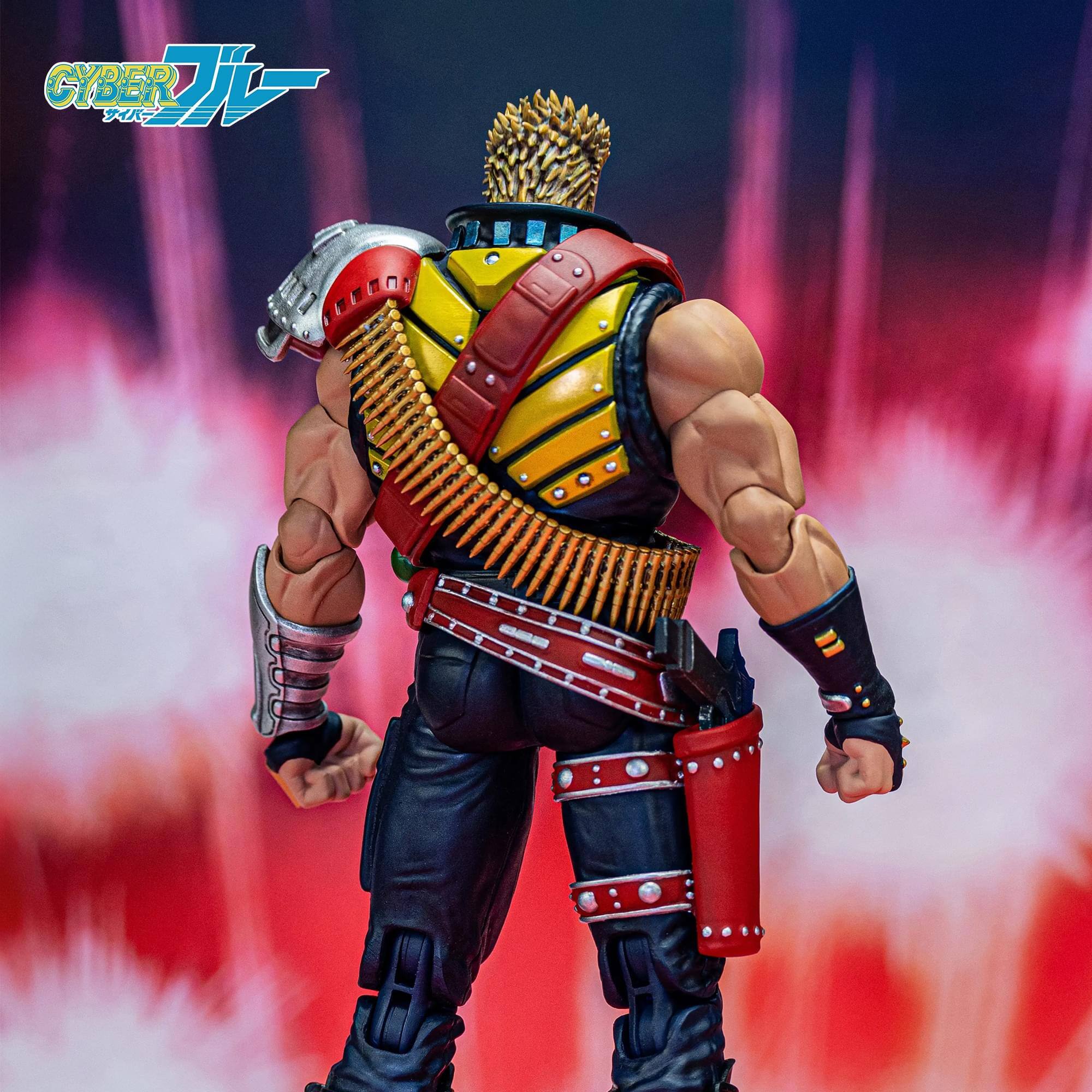 Alt View 10. Storm Collectibles - Cyber Blue 1:12 Scale Action Figure | Blue - Blue.