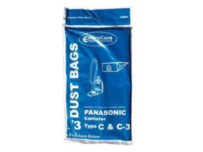 EmroCare Technologies  
DUST BAGS  
PANASONIC Canister  
Type C & C-3  
Bags - Sacs - Bolsas