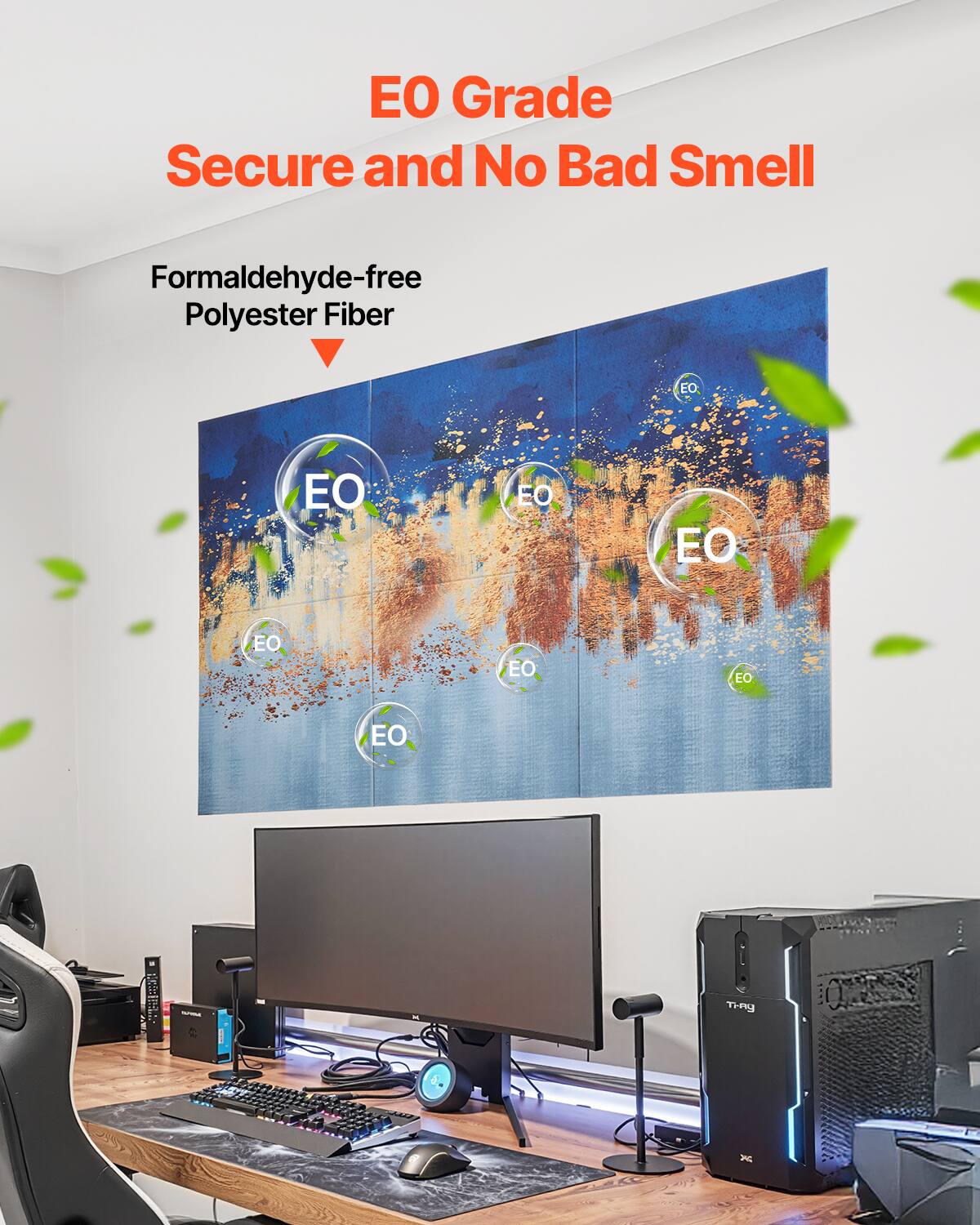 EO Grade Secure and No Bad Smell  
Formaldehyde-free Polyester Fiber