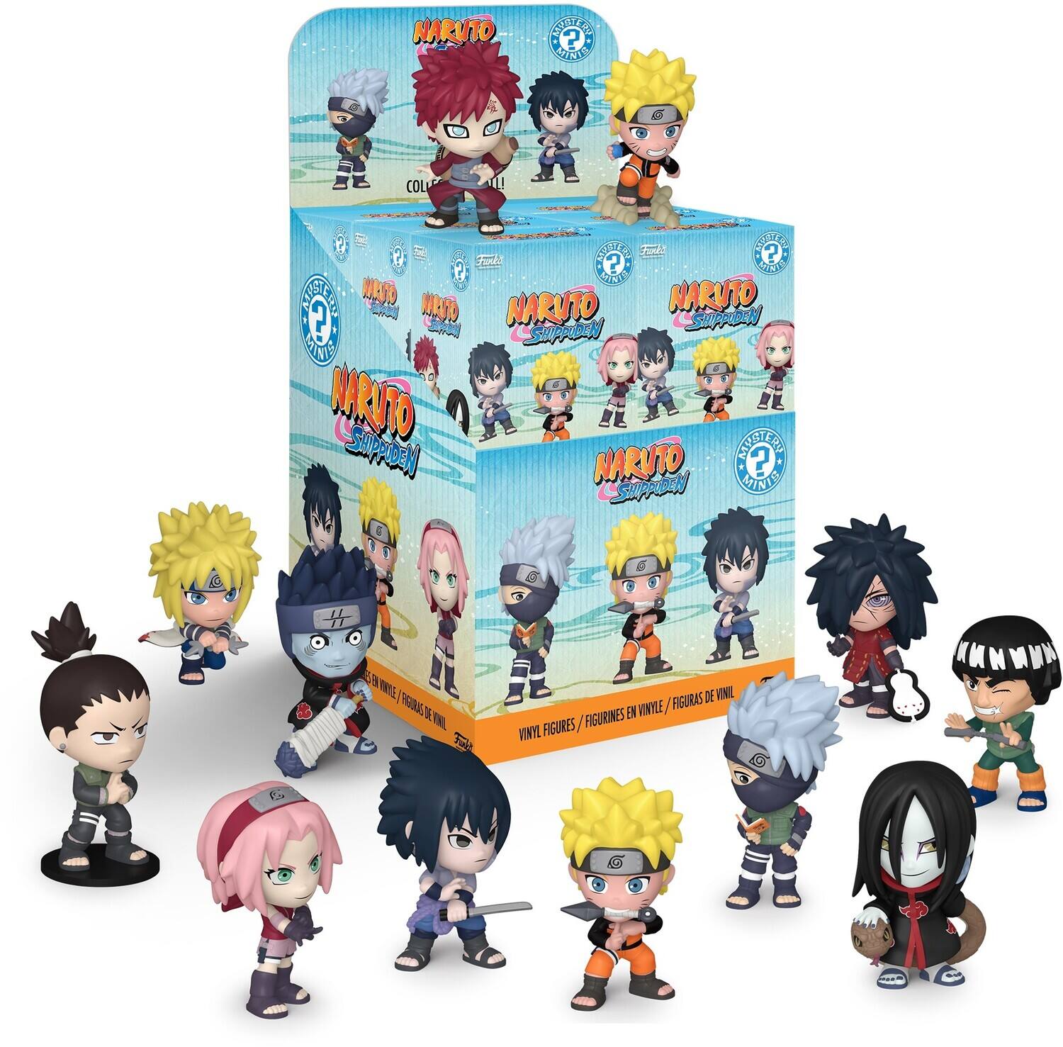 Photos - Action Figures / Transformers Funko  Mystery Mini: Naruto  - Collectibles - Multicolor (One Mini Per Purchase)