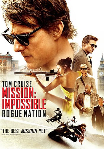 Front. Mission: Impossible 5: Rogue Nation - DVD.