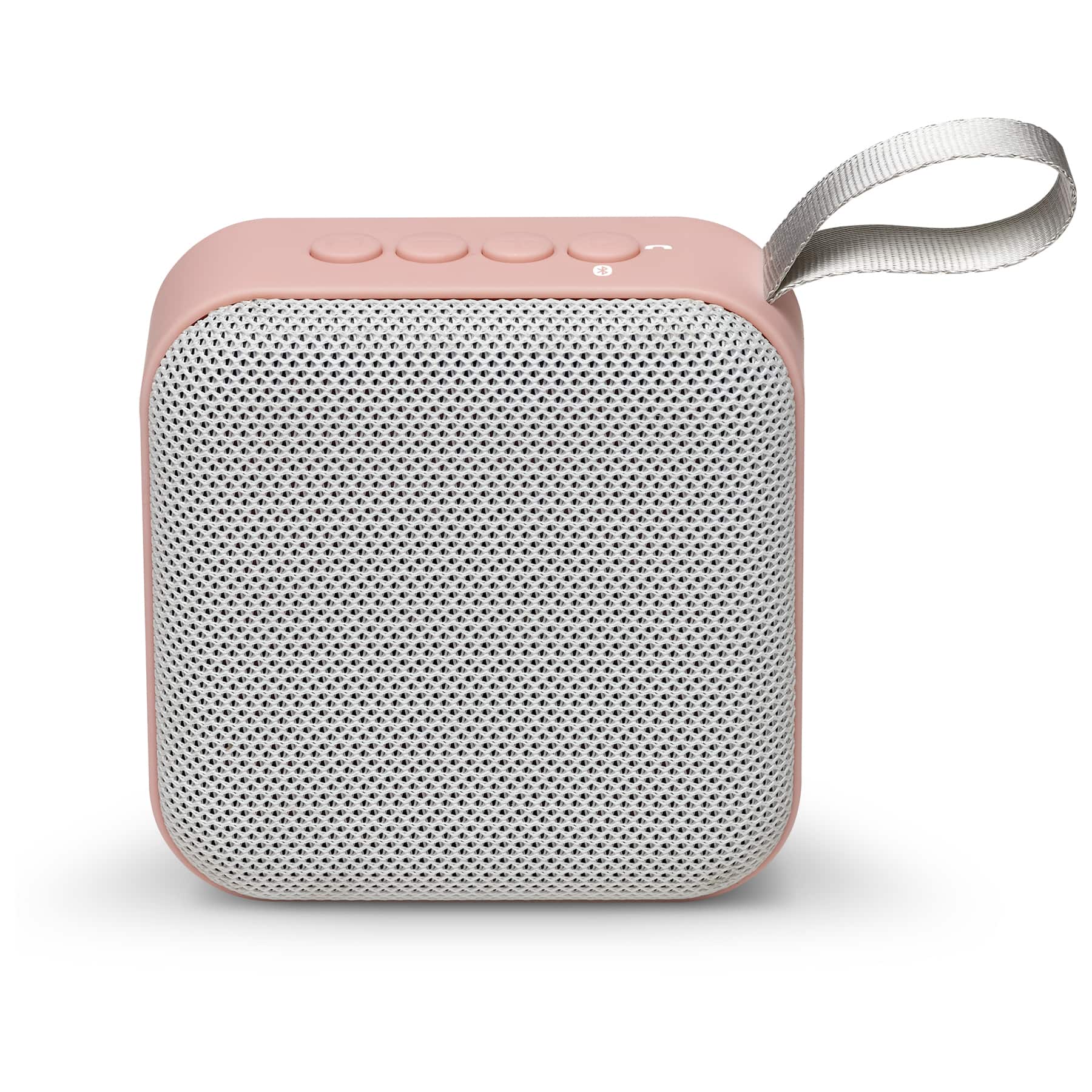 iLive - Ultra-Portable Wireless Fabric Speaker with Carry Strap, Rose Gold, ISB20RGD