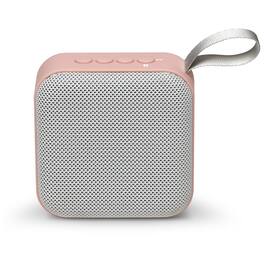 iLive - Ultra-Portable Wireless Fabric Speaker with Carry Strap, Rose Gold, ISB20RGD
