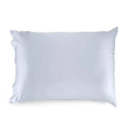 Sleepgram - Queen Standard Size Breathable Cooling 6A Silk Pillowcase, Grey Stone - Platinum