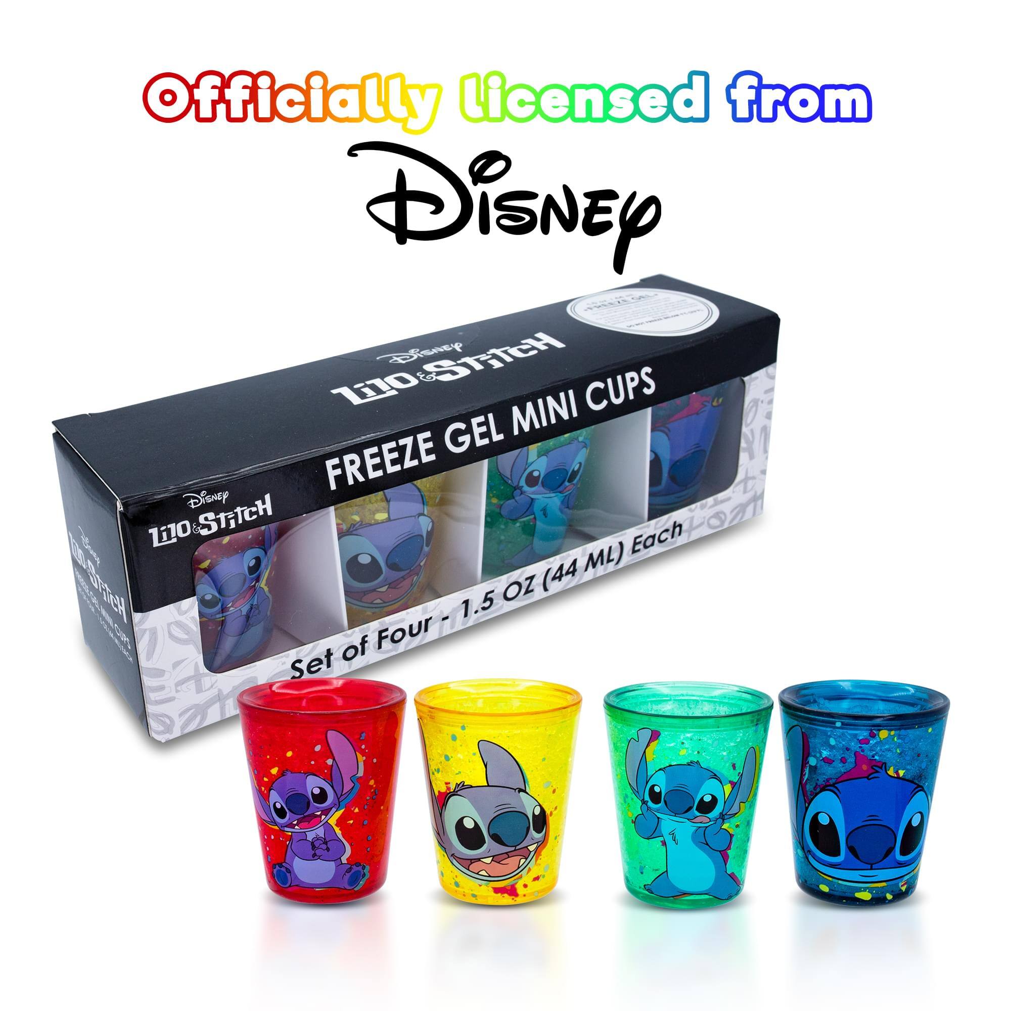 Officially licensed from Disney

Lilo & Stitch Freeze Gel Mini Cups

Set of Four - 1.5 OZ (44 ML) Each