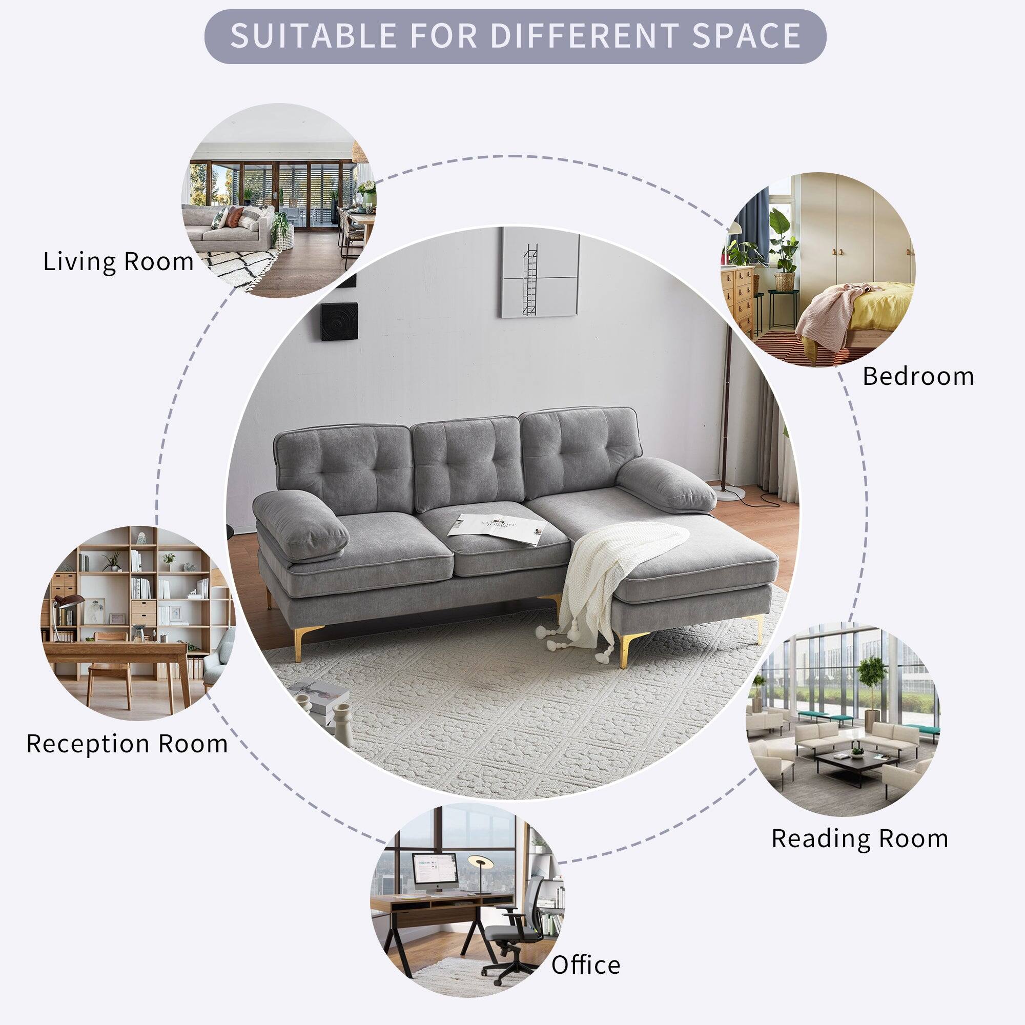 SUITABLE FOR DIFFERENT SPACE

- Living Room
- Bedroom
- Reception Room
- Reading Room
- Office