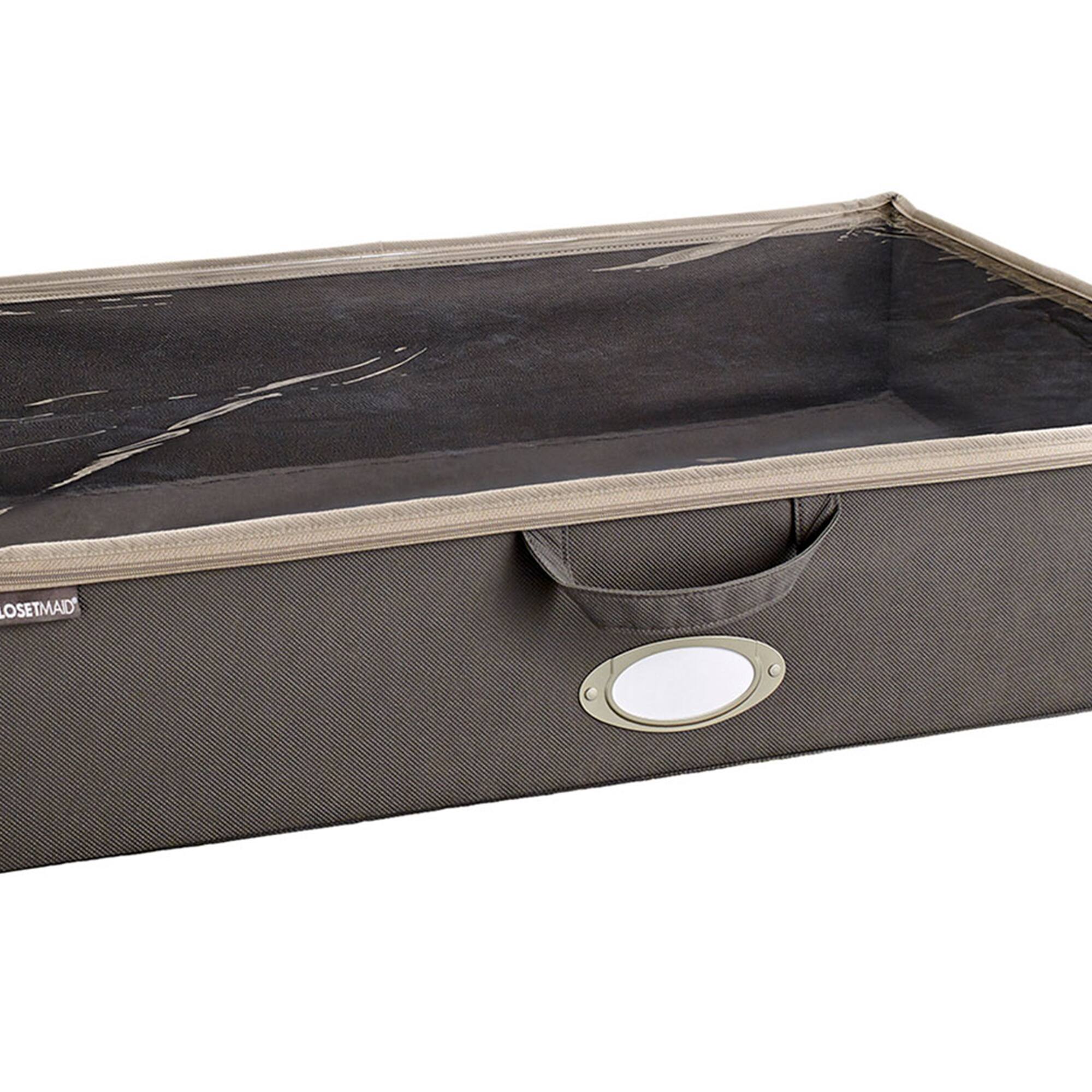 Alt View 1. ClosetMaid - ClosetMaid 3149500 Fabric Organizer Multiple Item Storage Zip Bag, Charcoal.