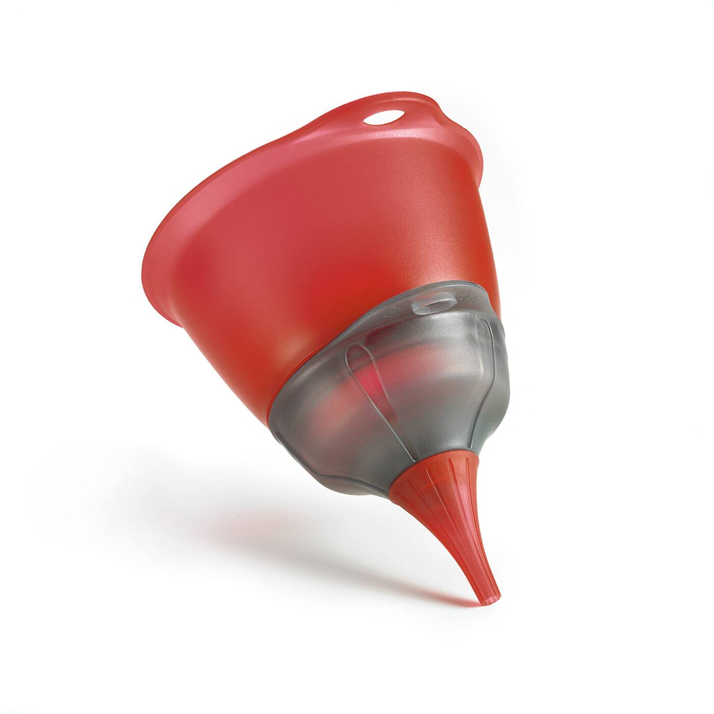 Front. Cuisipro - 3-in-1 Funnel - Red.