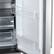 Alt View 5. Forno Appliances - Aosta 22.4 Cu. Ft. French Door Refrigerator with Automatic Ice Maker - Stainless Steel.