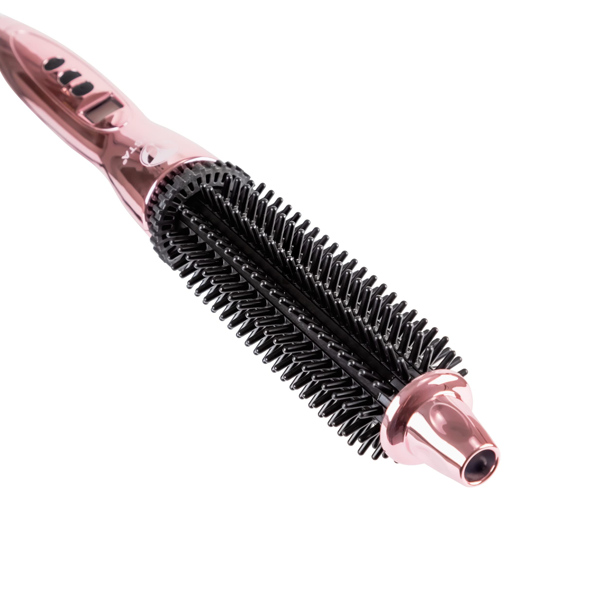 Back. The Best Inks - Perfecter Pro Heated Round Brush Lift Volumize And Style With No Heat For Healthier-looking Hair 1.5" - Rose Gold 1.5.