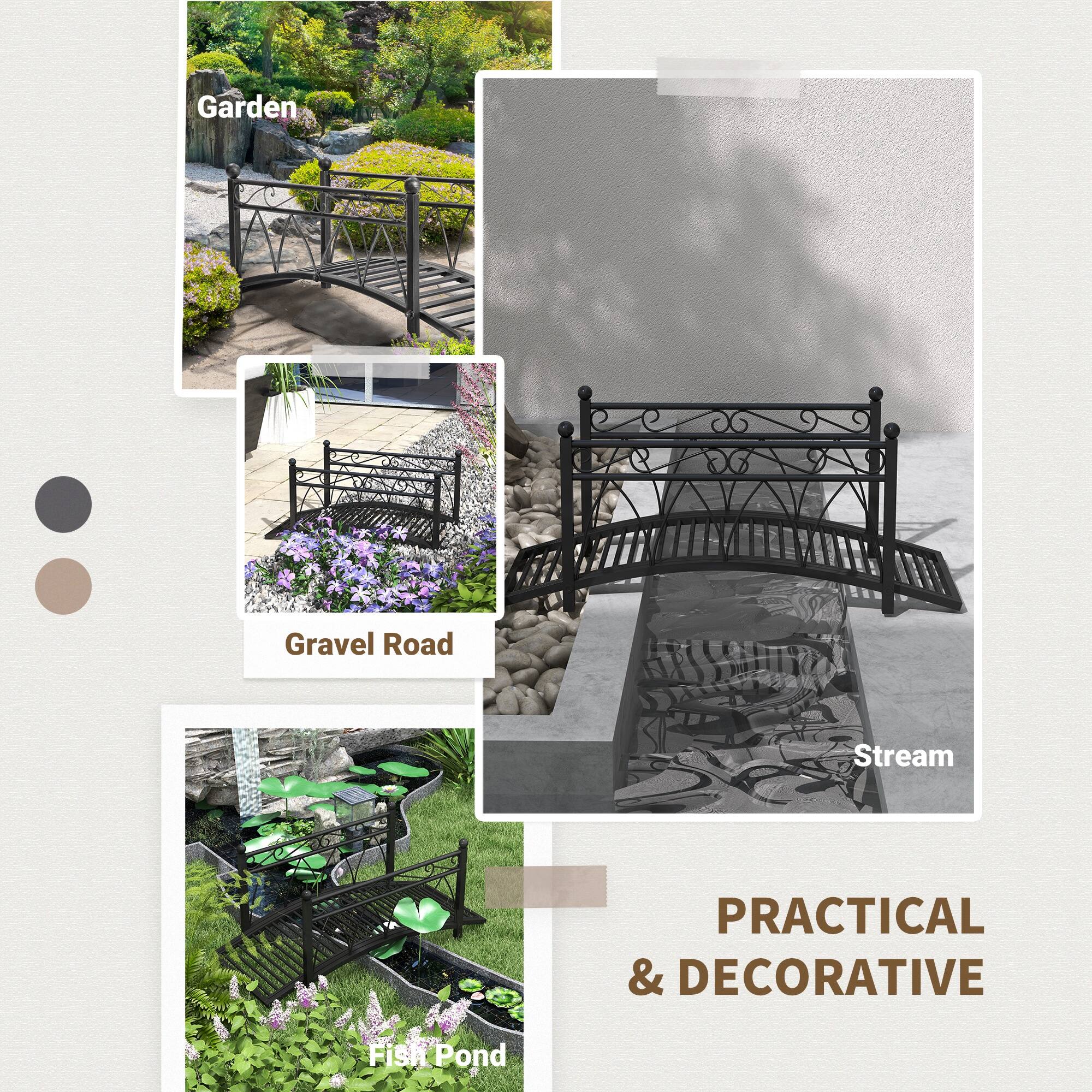 Garden, Gravel Road, Stream, Fish Pond, Practical & Decorative