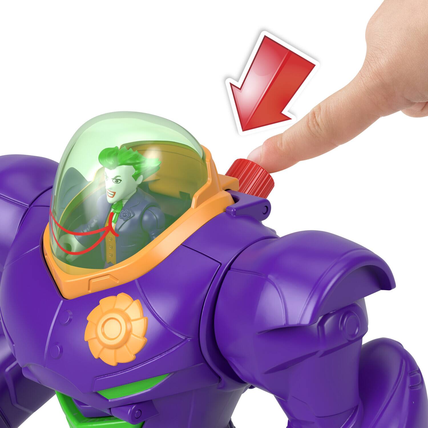 Alt View 4. Fisher Price - Fisher Price - Imaginext DC Super Friends: Joker Hammer Mech  - COLLECTABLES - Multicolor.
