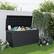 Back. Yardgrace - 320 Gallon Lockable Resin Deck Box Waterproof Outdoor Storage for Patio Furniture Garden Tools and Equipment - black.