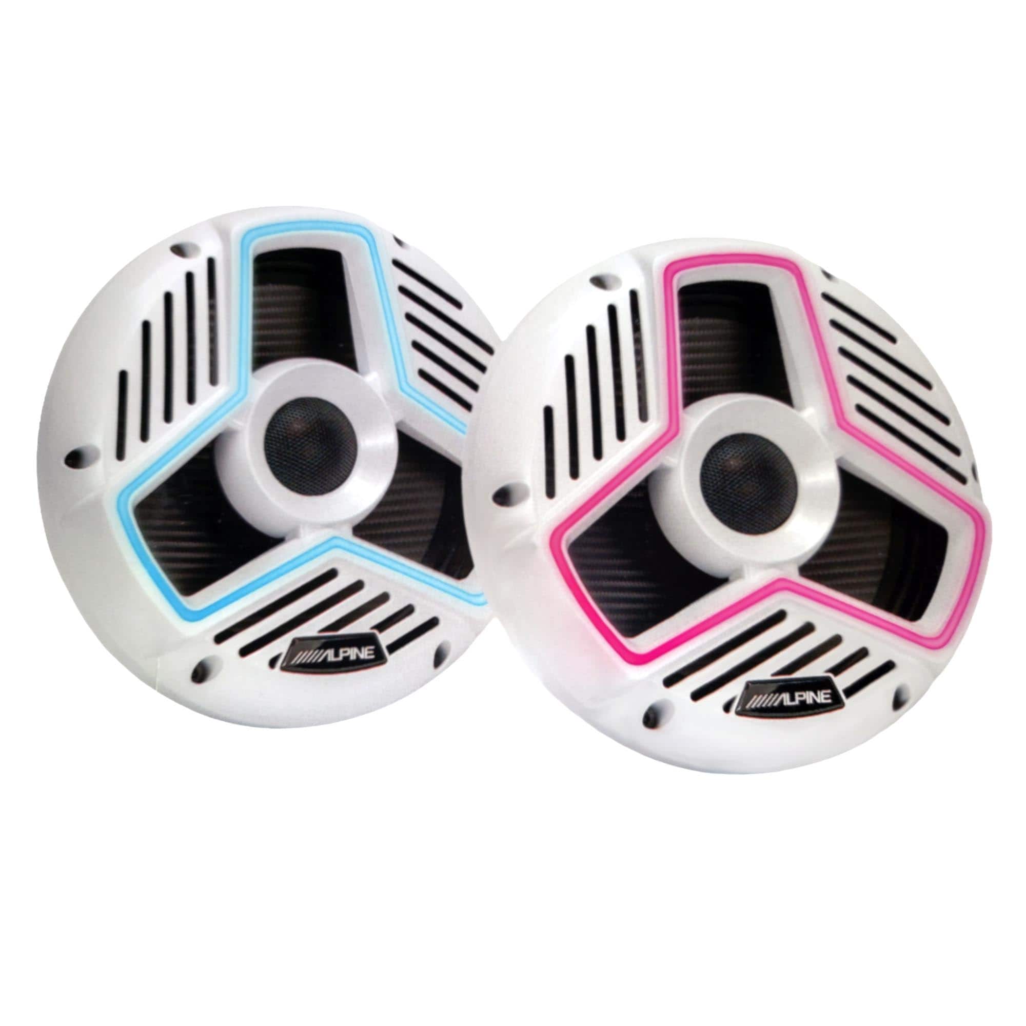 "Alpine - MRN-S88-LW Marine 8.8"" Coaxial Speaker Set - White - Black/Gray" price history on PriceWatchPro