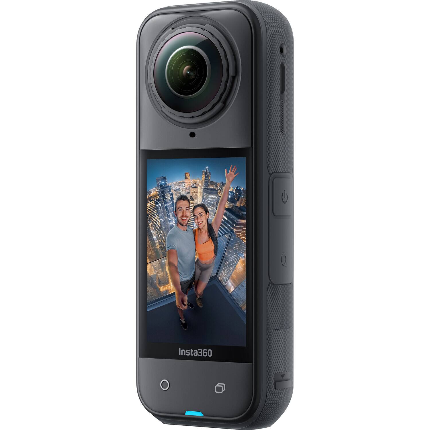 Back. Insta360 - Insta360 X5 - Waterproof 8K 360° Action Camera + 50-in-1 Accessory Kit + 128GB Card + More.