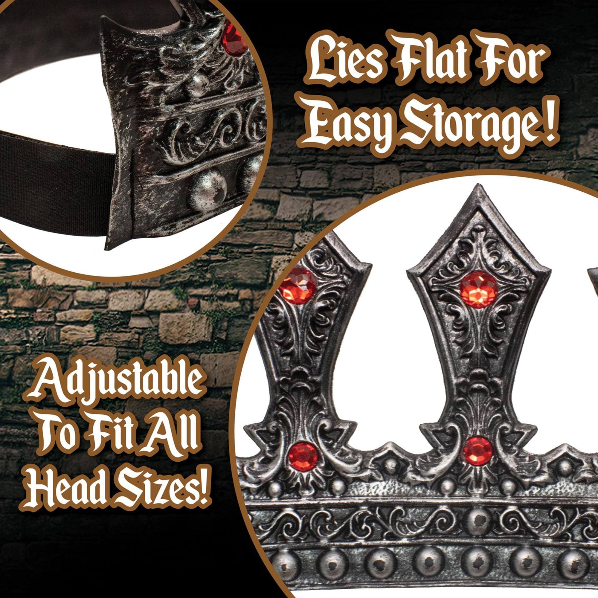 Lies Flat For Easy Storage!  
Adjustable To Fit All Head Sizes!