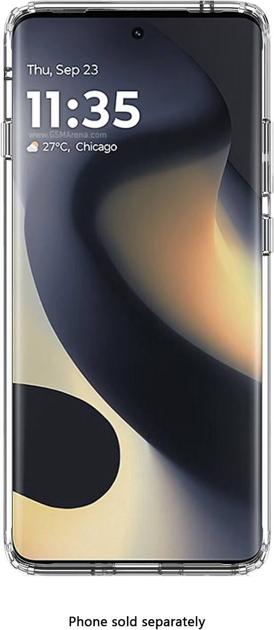 Thu, Sep 23 11:35 www.GSMArena.com  27C, Chicago Phone sold separately.