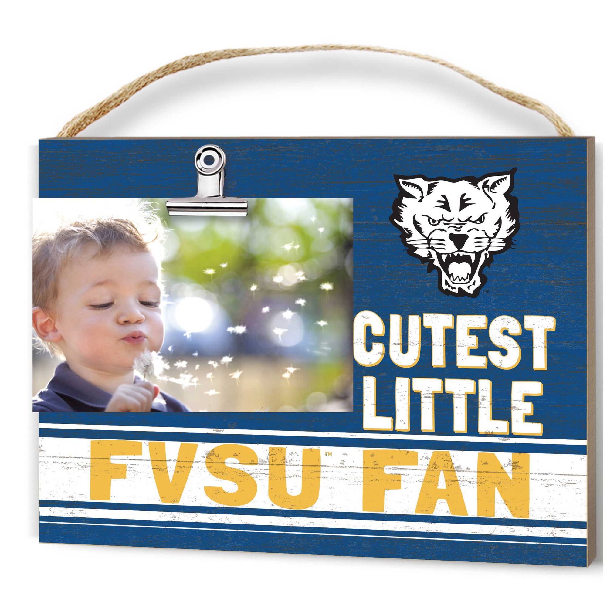 Fort Valley State Wildcats 8'' x 10'' Cutest Little Team Logo Clip Photo Frame