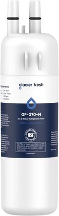 GLACIER FRESH - EDR1RXD1 Refrigerator Water Filter, Compatible with W10295370A, WHR1RXD1, KAD1RXD1, Filter 1, 1 Pack