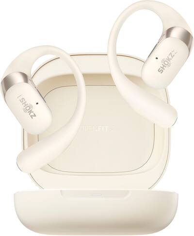 Shokz OpenFit 2 Open Ear True Wireless Earbuds Beige T920-ST-BG-US Shokz OpenFit 2 Open Ear True Wireless Earbuds Beige T920-ST-BG-US