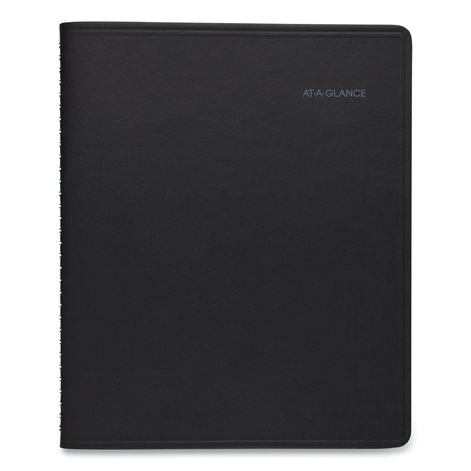 Back. AT-A-GLANCE - QuickNotes Weekly Block Format Appointment Book 10 x 8 Black Cover 12 Month Jan to Dec 2026.