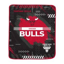 Pegasus - Chicago Bulls 50" x 60" Game Tech Ultra Soft Blanket - Multicolor