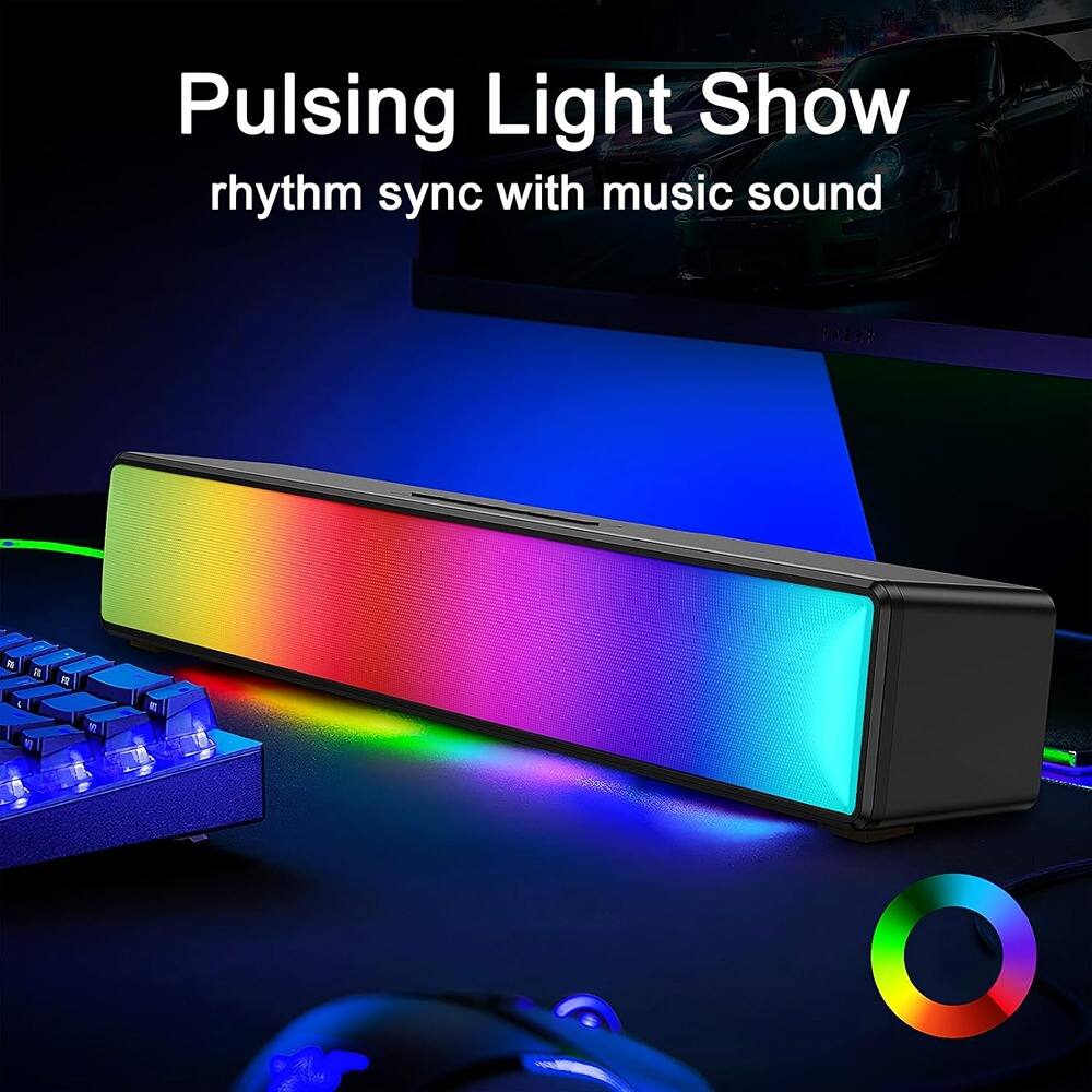 Pulsing Light Show  
rhythm sync with music sound