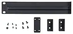 Front. Sonance - RACK MOUNT KIT - Rack Mount Kit for Half-Rack Amps - 1U (Each) - Black.