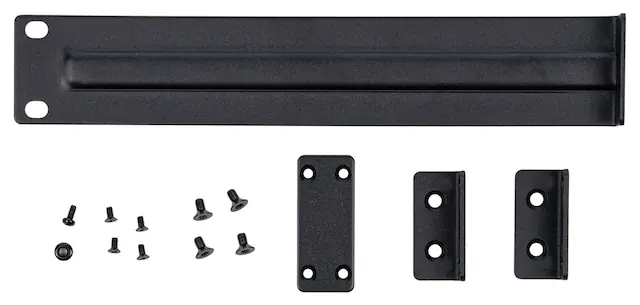Front. Sonance - RACK MOUNT KIT - Rack Mount Kit for Half-Rack Amps - 1U (Each) - Black.
