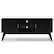 Alt View 3. Simpli Home - Draper SOLID HARDWOOD 60 inch Wide Mid Century Modern TV Media Stand in Black For TVs up to 65 inches - Black.