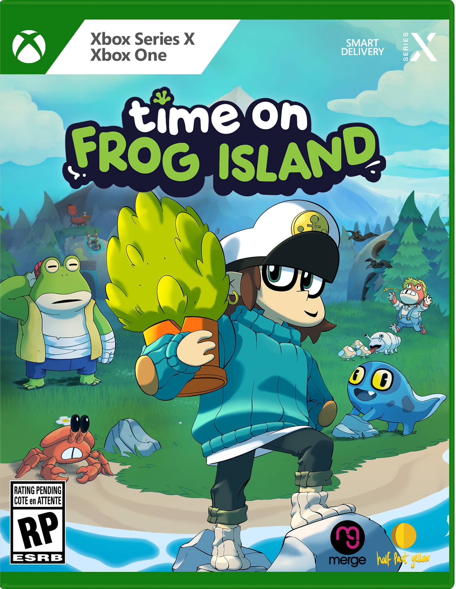 Front. Merge Games - Time on Frog Island.
