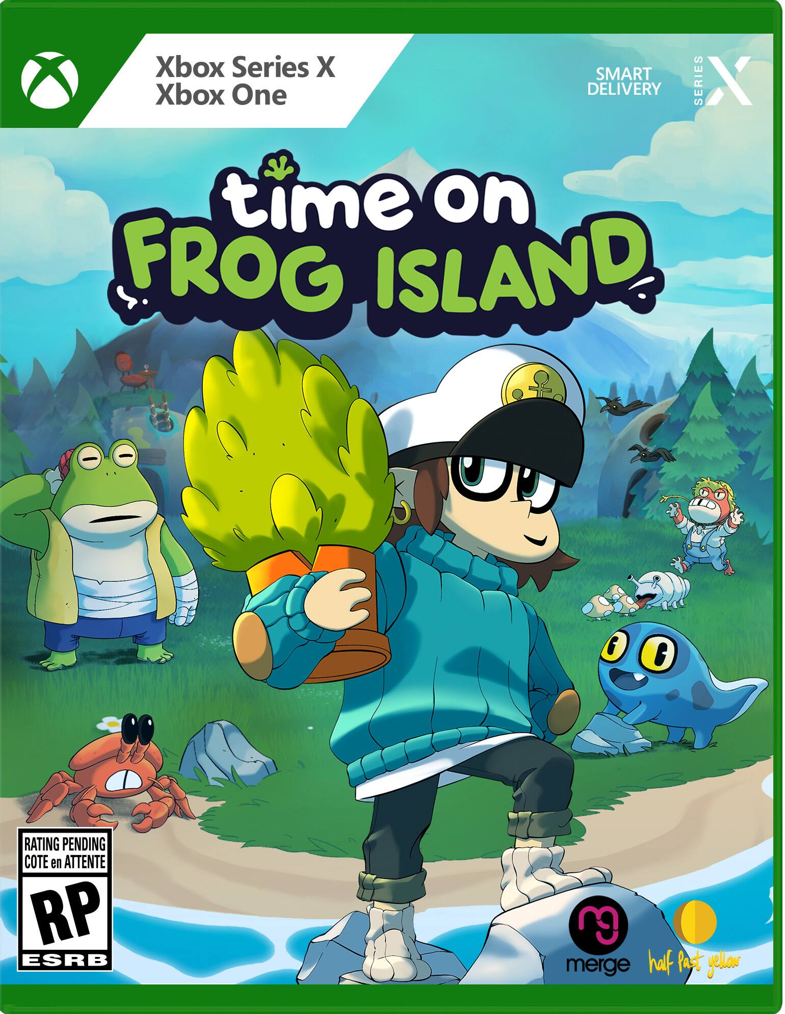 Front. Merge Games - Time on Frog Island.