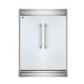 Forno Appliances - 60 in. Wide Maderno 27.2 Cu. Ft. Built-In Side-by-Side Convertible Refrigerator/Freezer with Decorative Grill - White