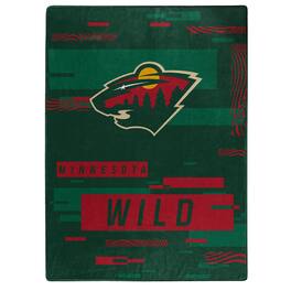 Northwest - Minnesota Wild 50" x 60" Digitize Raschel Throw Blanket - Green