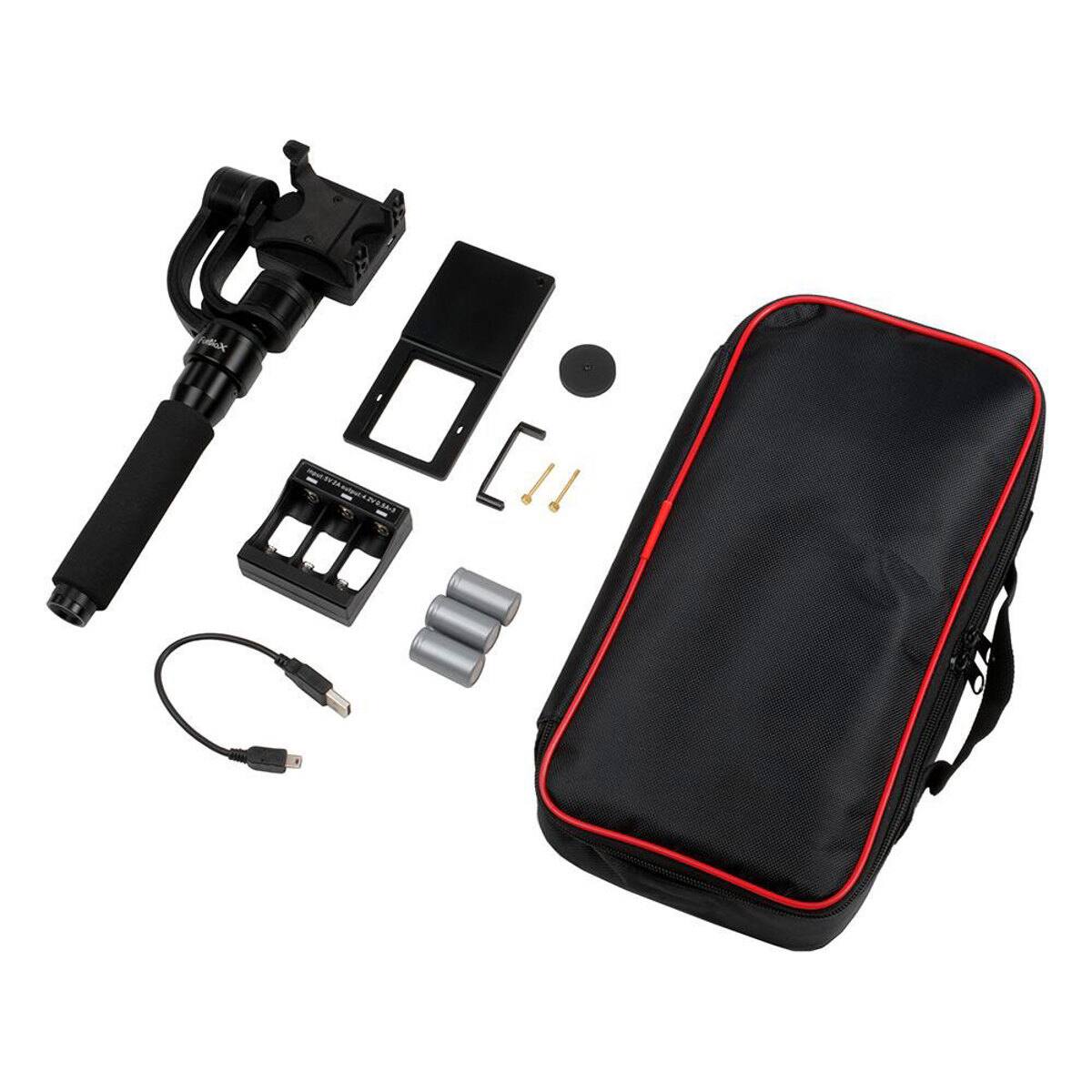 Alt View 1. Fotodiox - Fotodiox Freeflight Moto MkII 3-Axis Handheld Powered Video Gimbal Stabilizer System and Stealthy Camera Support Mount.