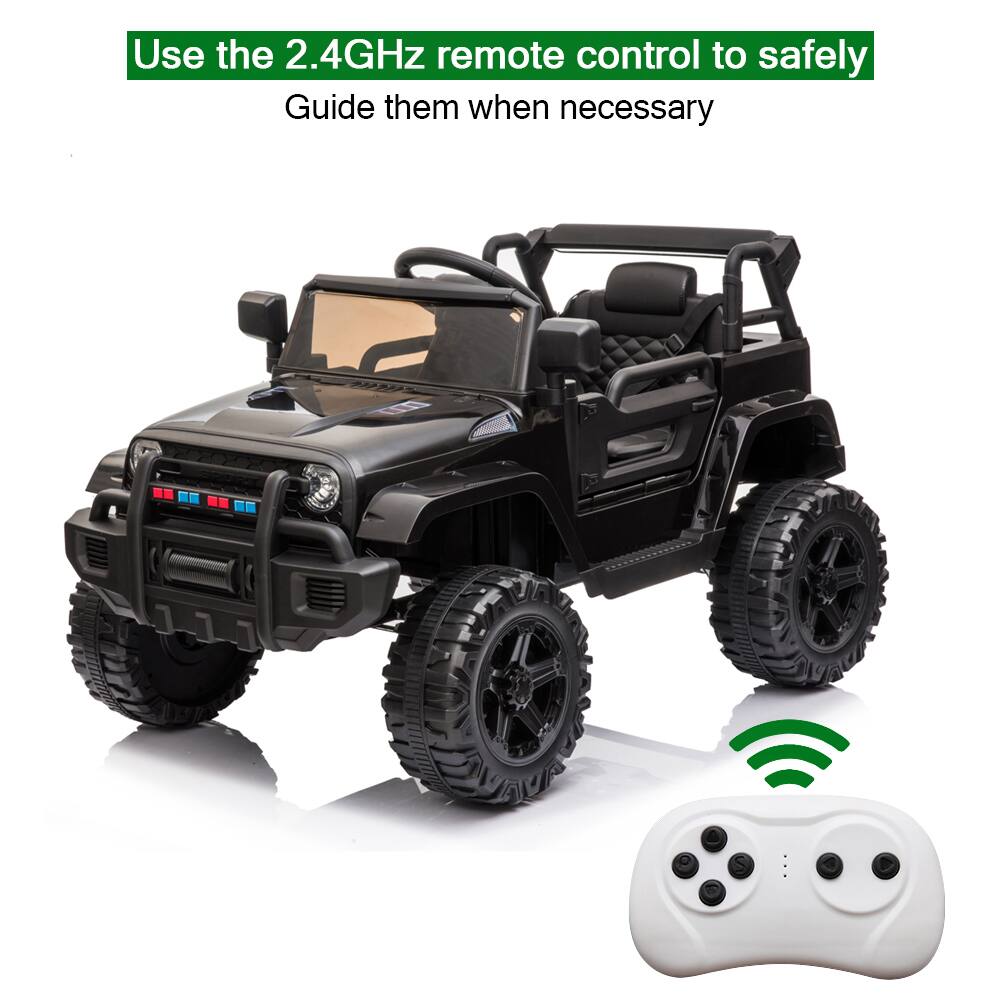 Use the 2.4GHz remote control to safely guide them when necessary.