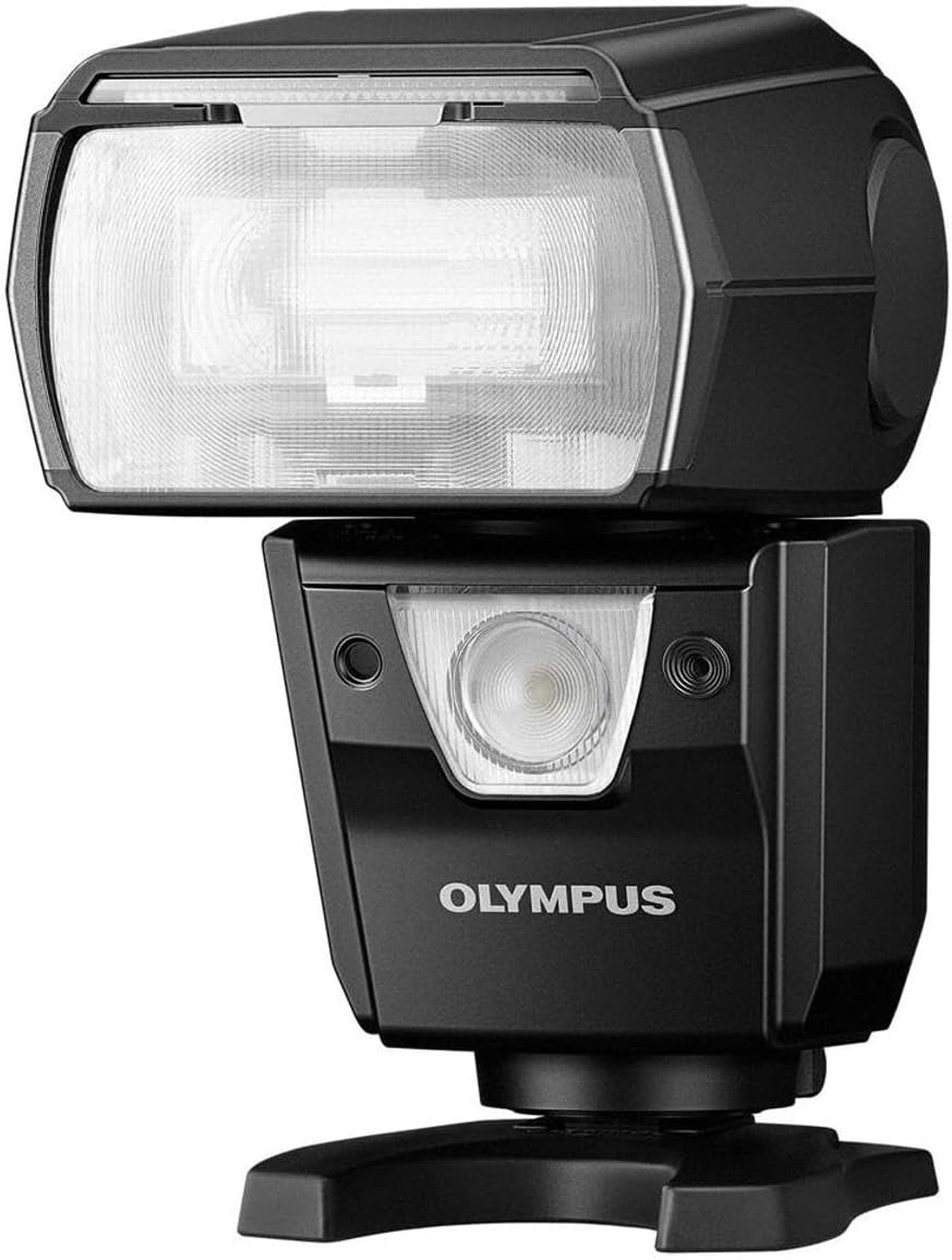 Alt View 1. OM System - FL-900R Electronic Flash with Guide Number 58, Wireless Control, LED Video Light & Weather-Sealed Design - Black.