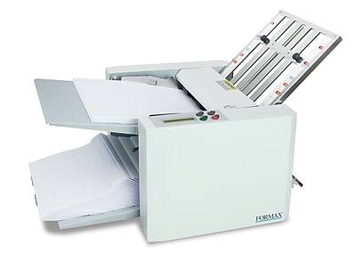 Front. Formax - FD 300 Automatic Paper Folder, 200 Sheets (FD300) - White.