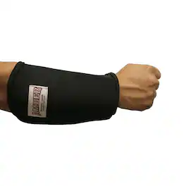 Amber Sporting Goods - Nylon Forearm Protectors, Unrivaled Comfort and Protection, Small, Set of 2 - Black