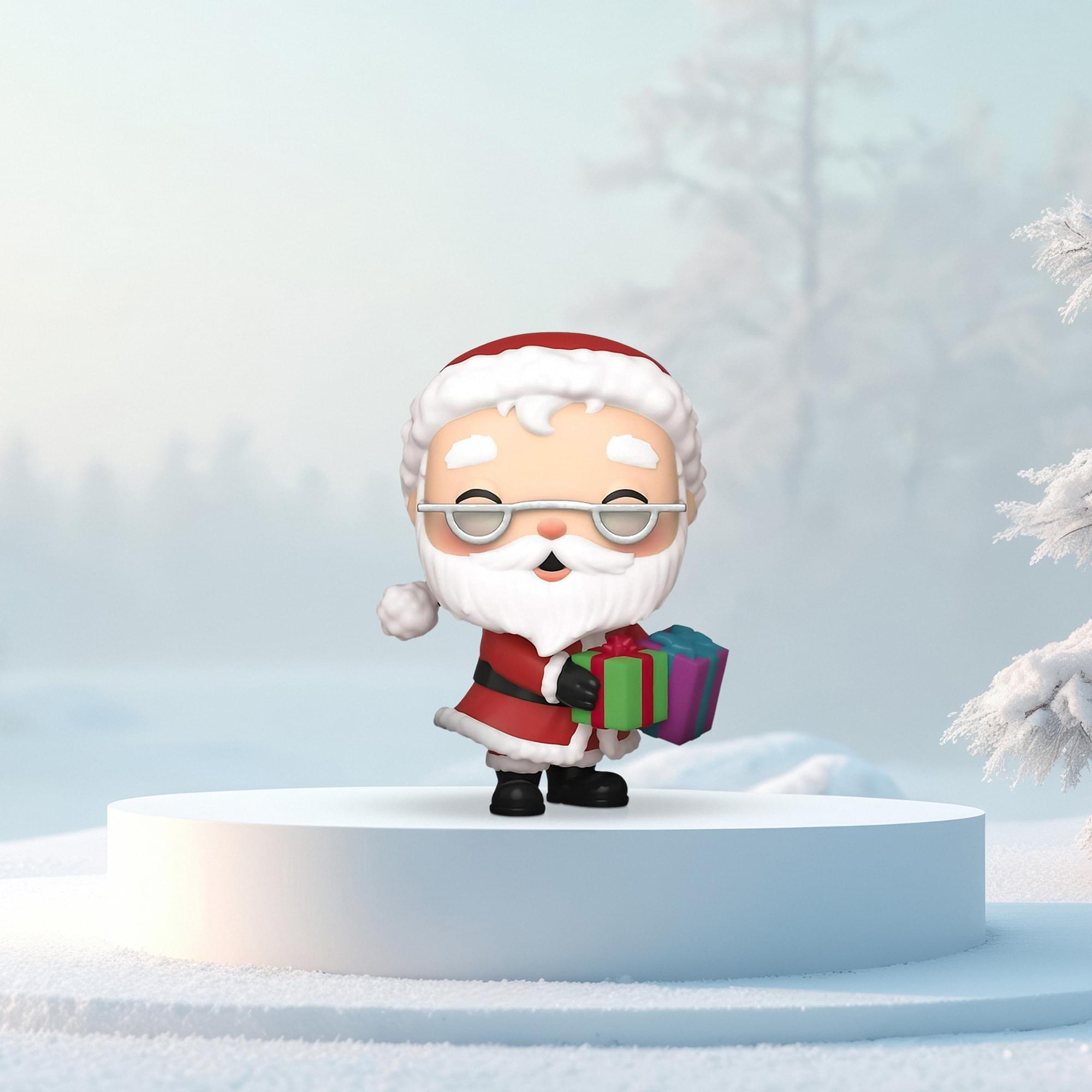 Alt View 3. Funko - Funko Holiday POP Vinyl Figure | Santa Claus - Red.