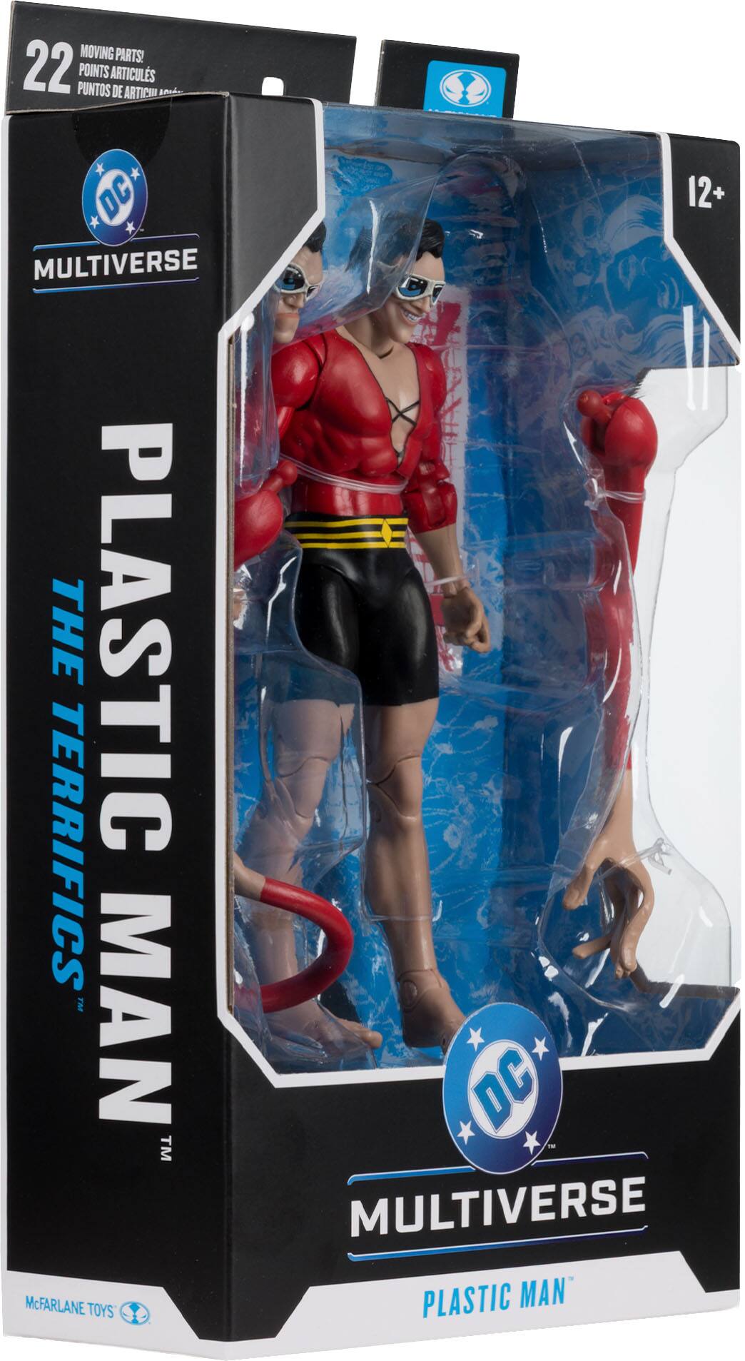MOVING PARTS! 22 POINTS ARTICULS DE ARTIC
DC MULTIVERSE THE PLASTIC TERRIFICS MAN TM McFARLANE TOYS
12+ DC MULTIVERSE PLASTIC MAN